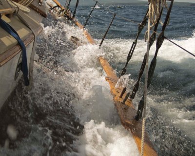 A windy day on Bras D'or