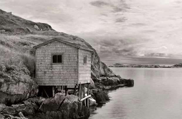 Fishing shack in Rose Blanche.