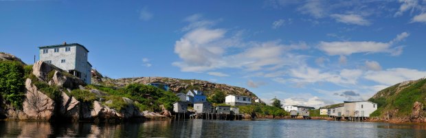 Petites harbour really is quite petite! The photo makes it look a lot larger than it seems.