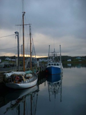 In Port Bickerton (Mouton Harbour), Nova Scotia